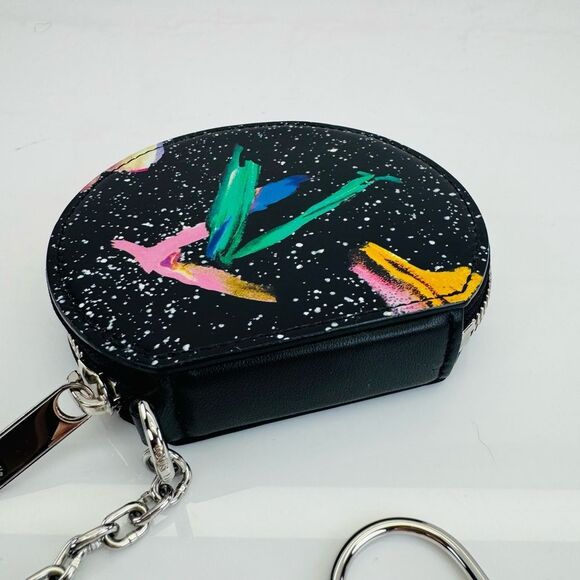 Louis Vuitton Black Monogram Canvas Splash Zippy Coin Purse - Picture 7 of 14